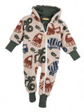 Overall aus Fleece Baustelle