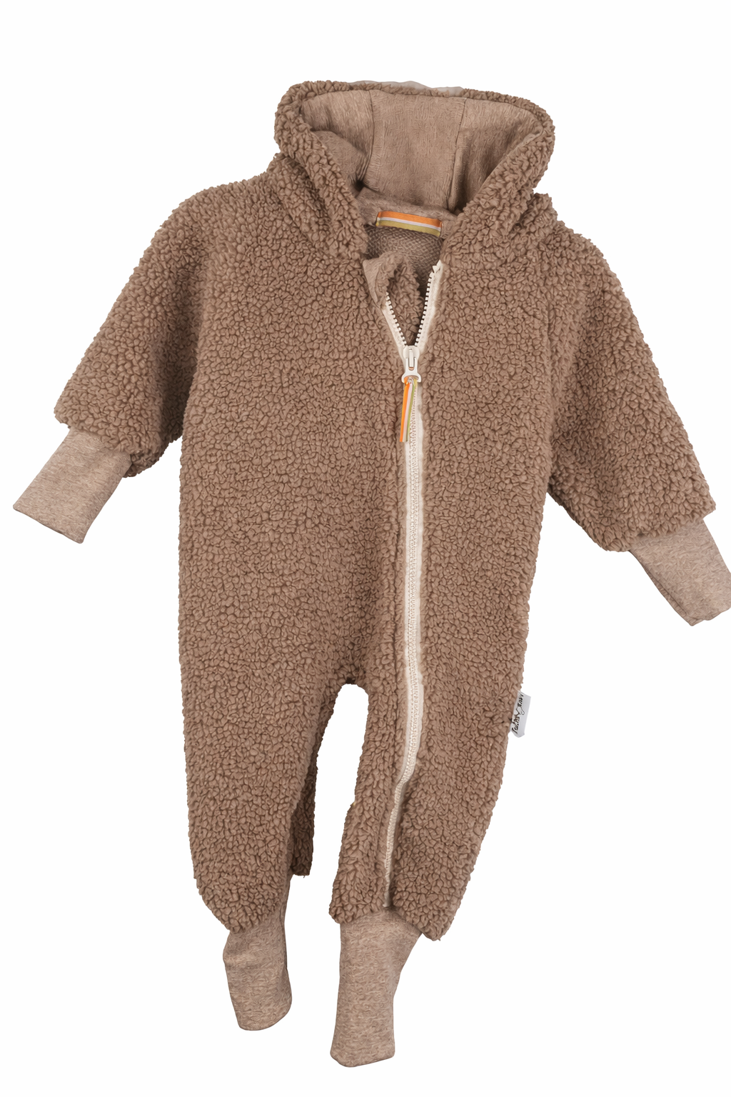 Overall aus Fleece beige