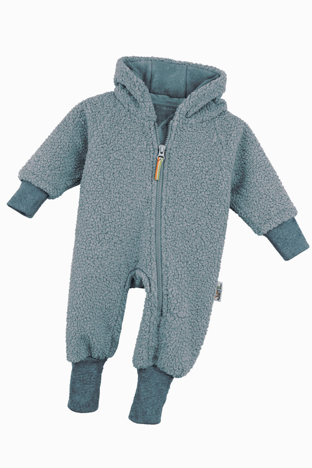Overall aus Fleece rauchblau