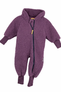 Overall aus Fleece flieder