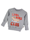 Pullover Cool Kids Club- Patch grau