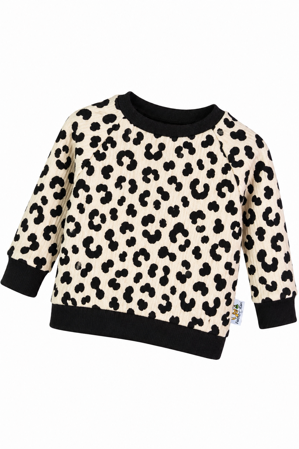 Pullover Feinripp Leo black