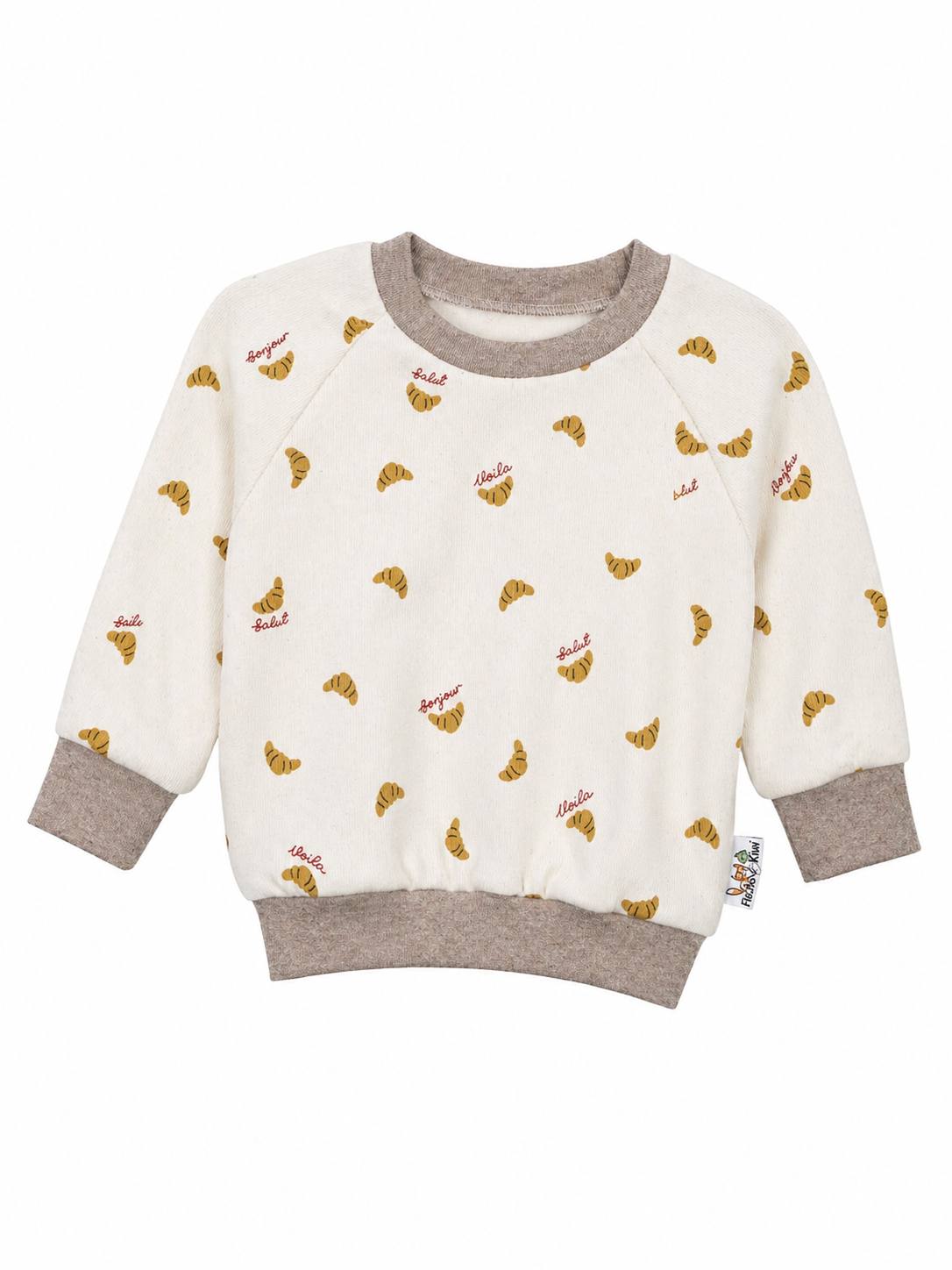Pullover Feinripp Croissants