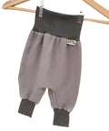 Pumphose Musselin grau