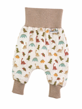 Pumphose Musselin Dinos bunt