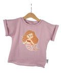 T-shirt Mermaid Patch Pink