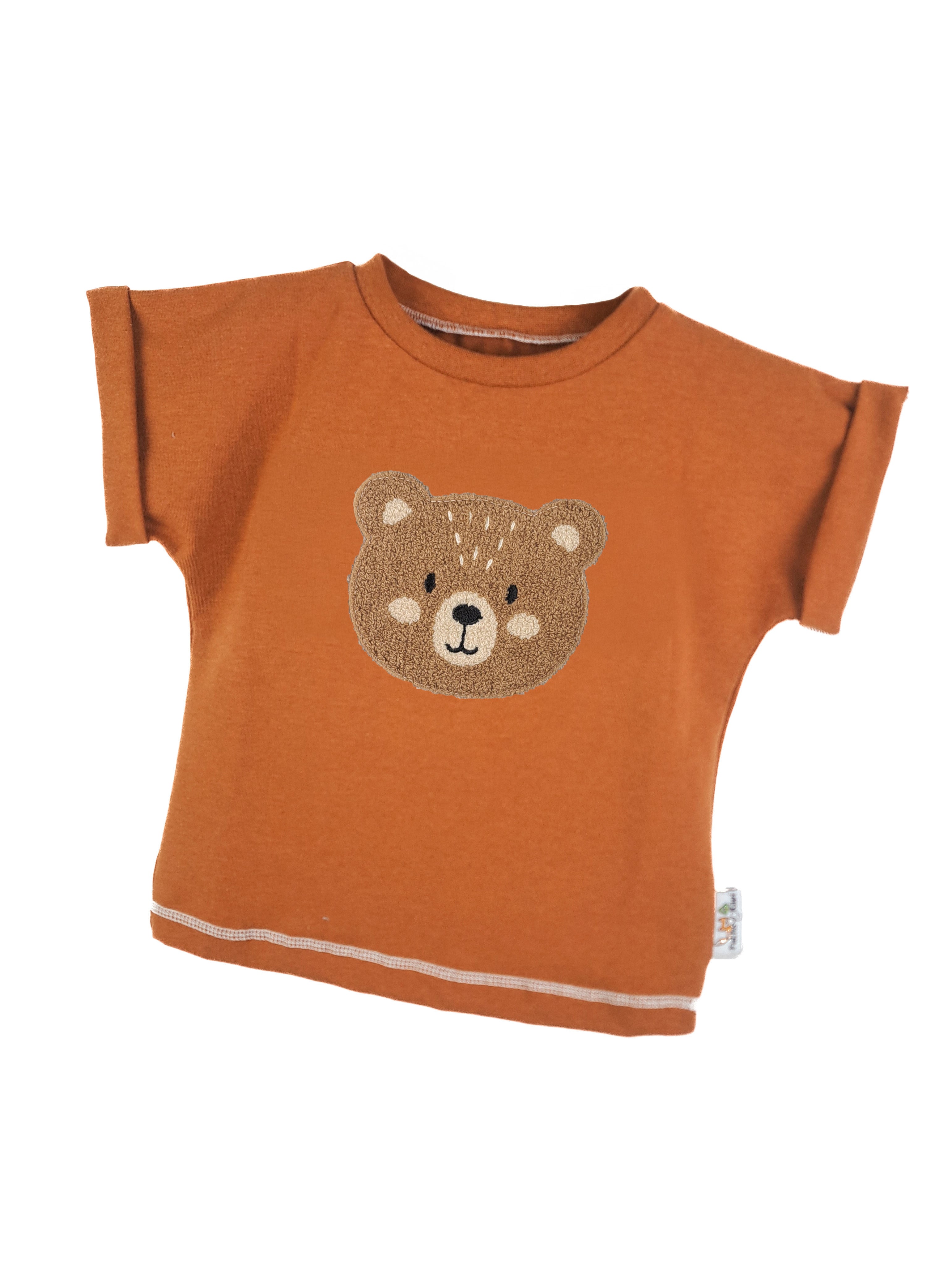 Shirt Little Bear Patch rust