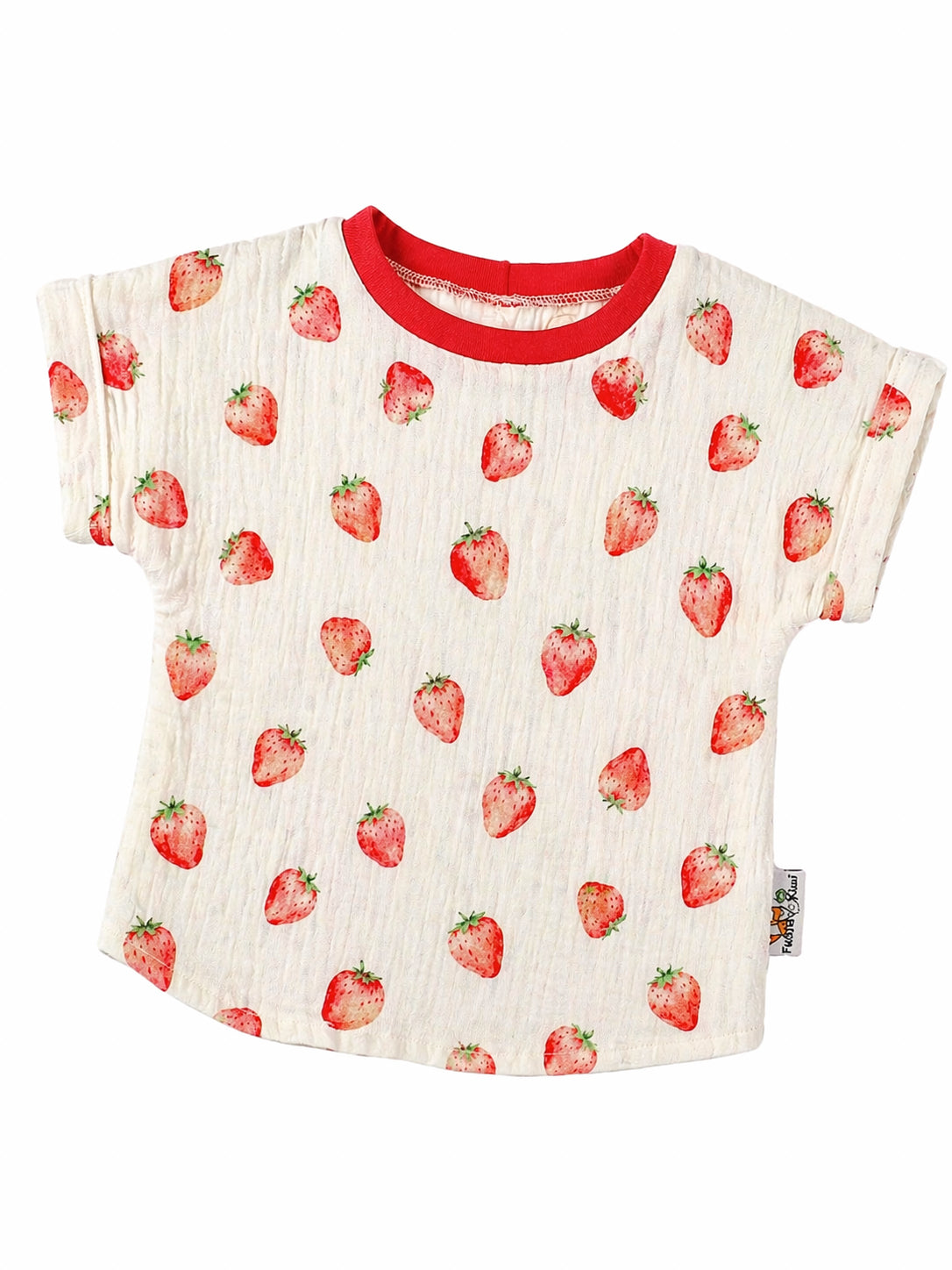 Shirty Musselin Erdbeerliebe