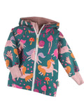 Softshelljacke Einhörner petrol