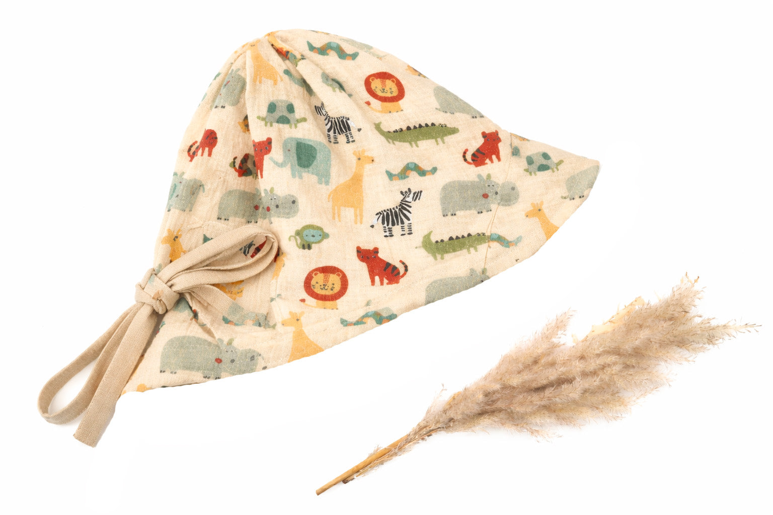 Sommerhut Musselin Dschungeltiere