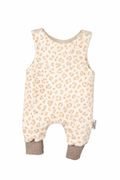 Strampler Feinripp Leo creme