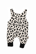 Strampler Feinripp Leo black