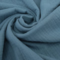 Musselin rauchblau
