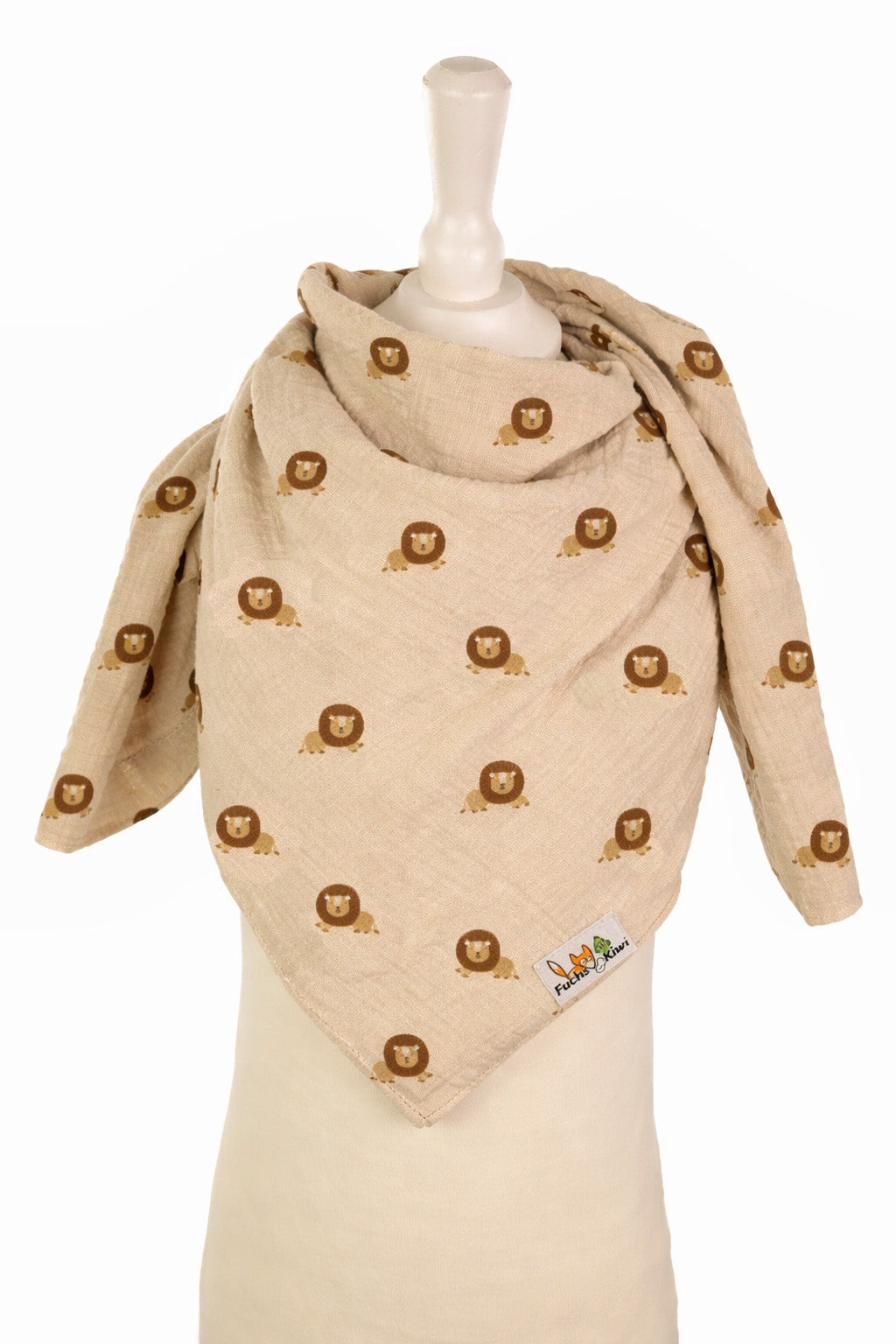 Musselin Leo Lion Swaddle Blanket