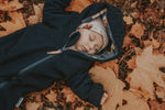 Walkoverall blau mit Teddybär