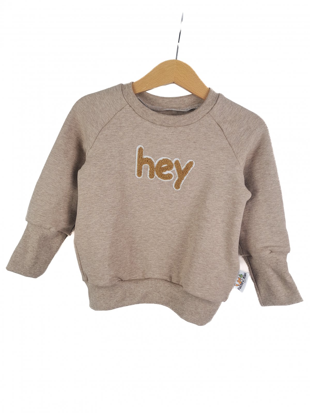 Pullover Hey-Patch sand 74/80