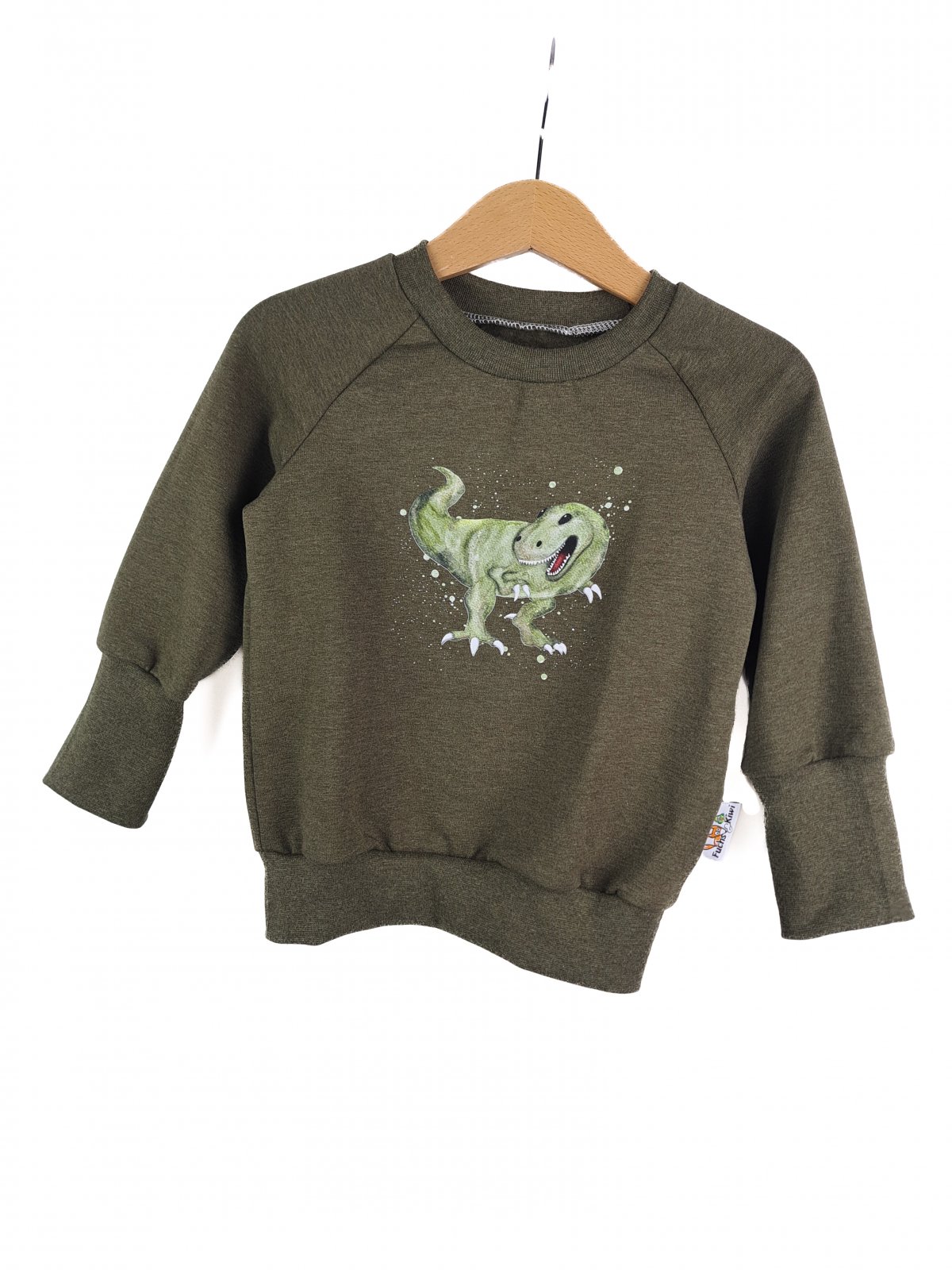 Pullover T-Rex-Patch