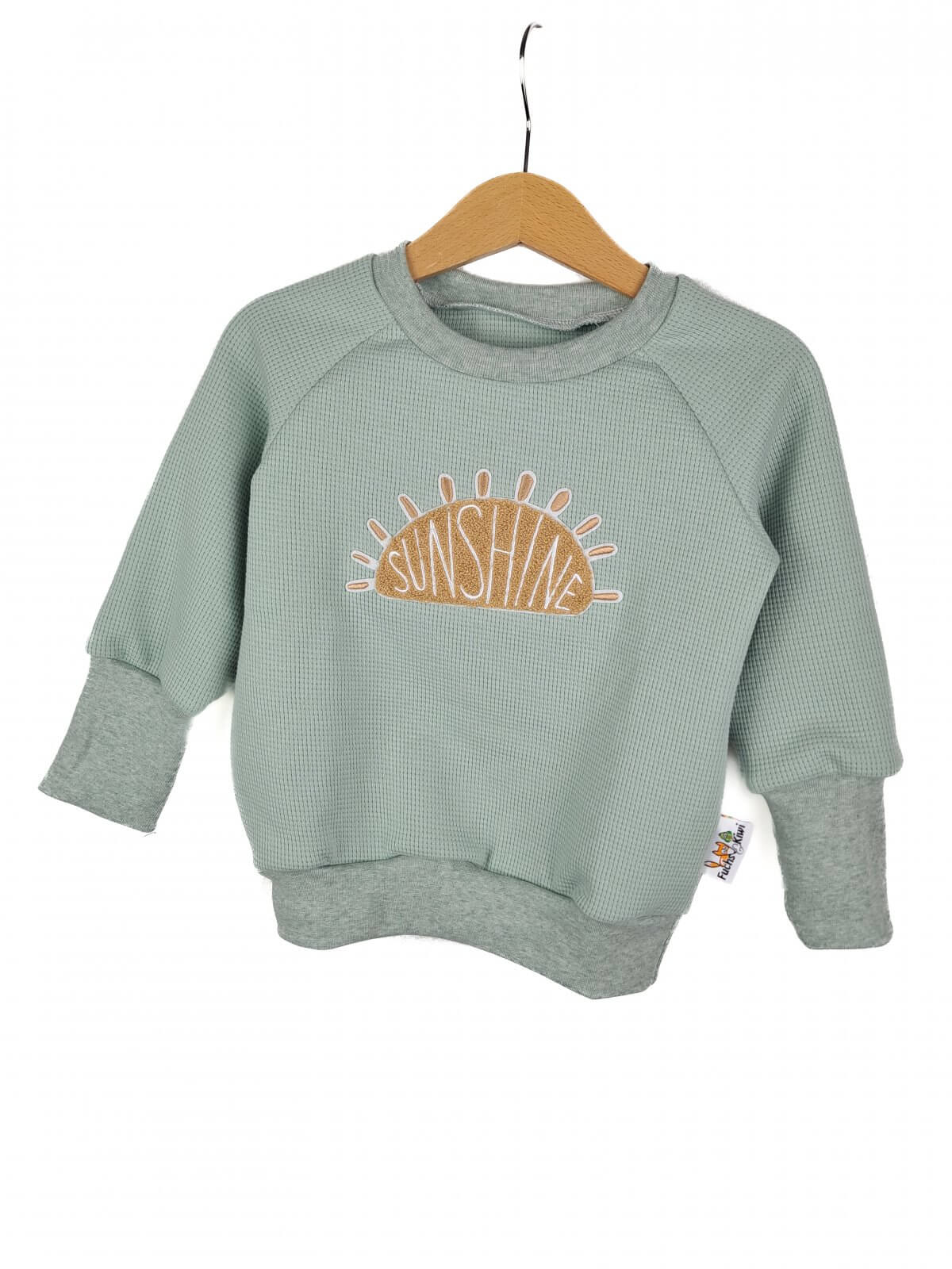 Pullover Sunshine-Patch mint