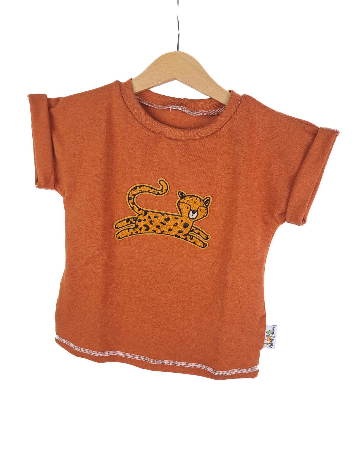 Shirty Leopard-Patch rost