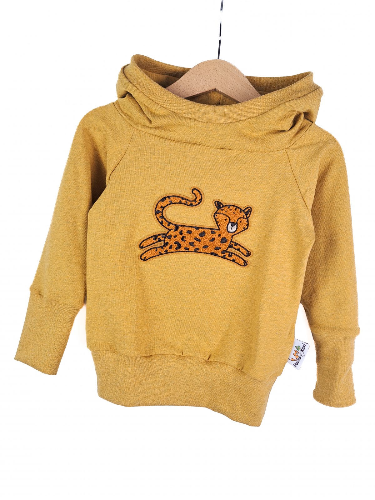 Hoodie Leopard-Patch