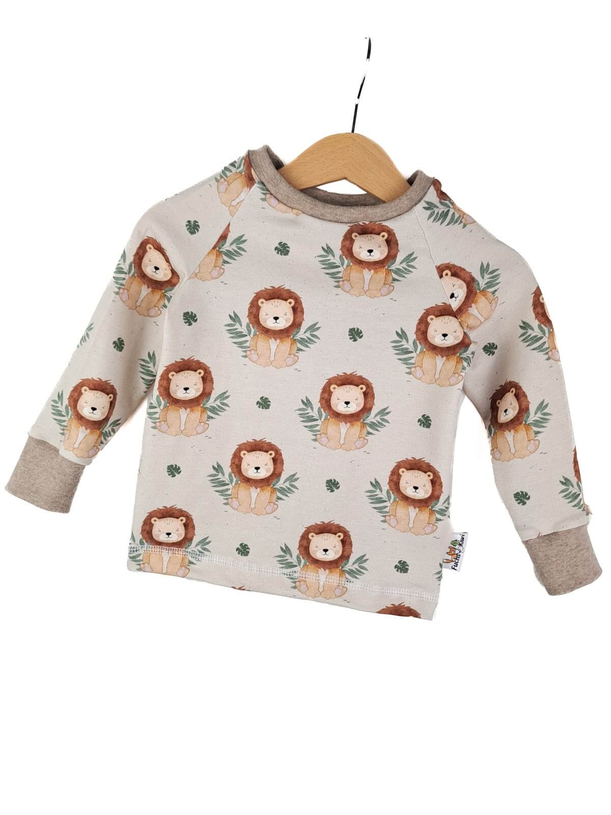 Langarmshirt Wild Lion