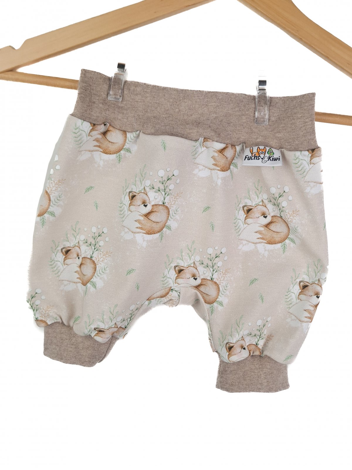 Kurze Hose Fuchsbaby sand 86/92