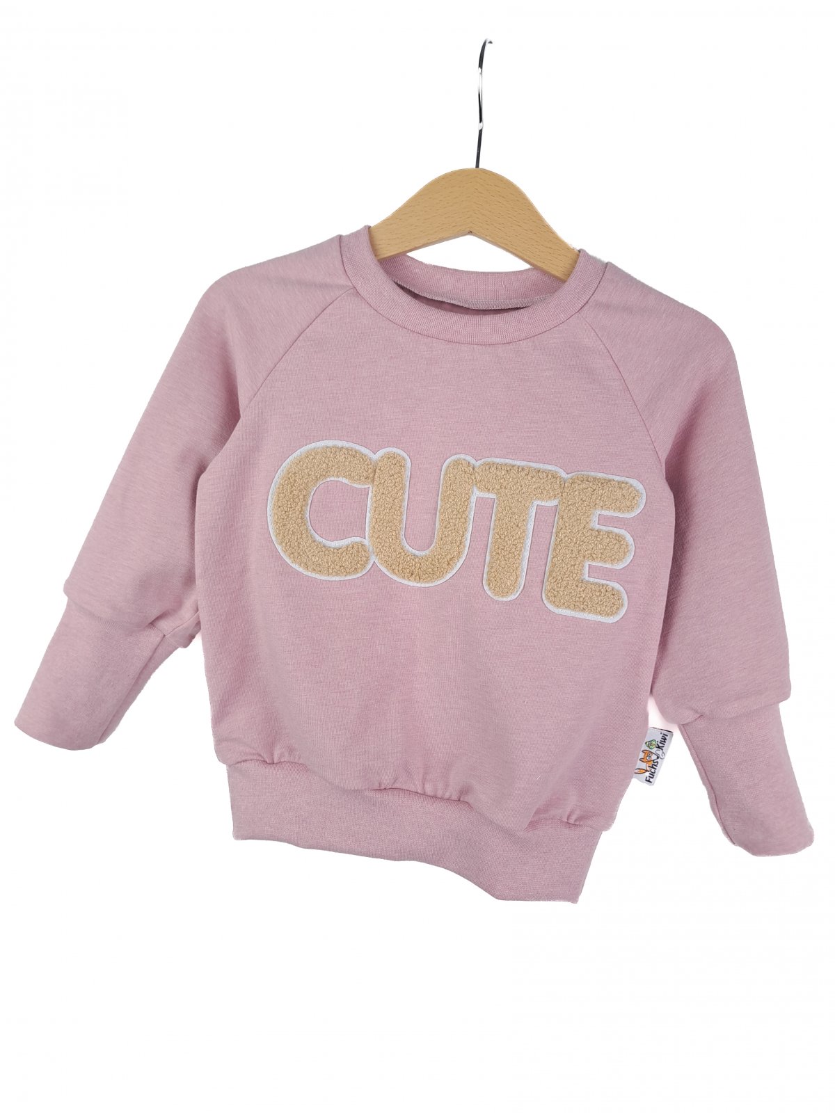 Pullover Cute-Patch rosa