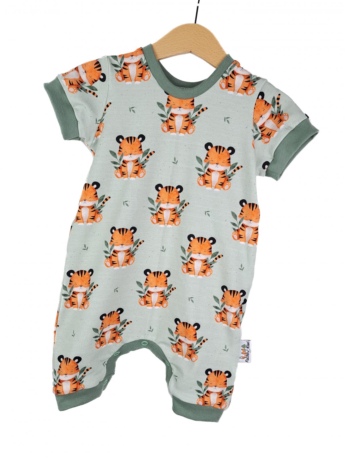 Einteiler kurz Tigerbaby