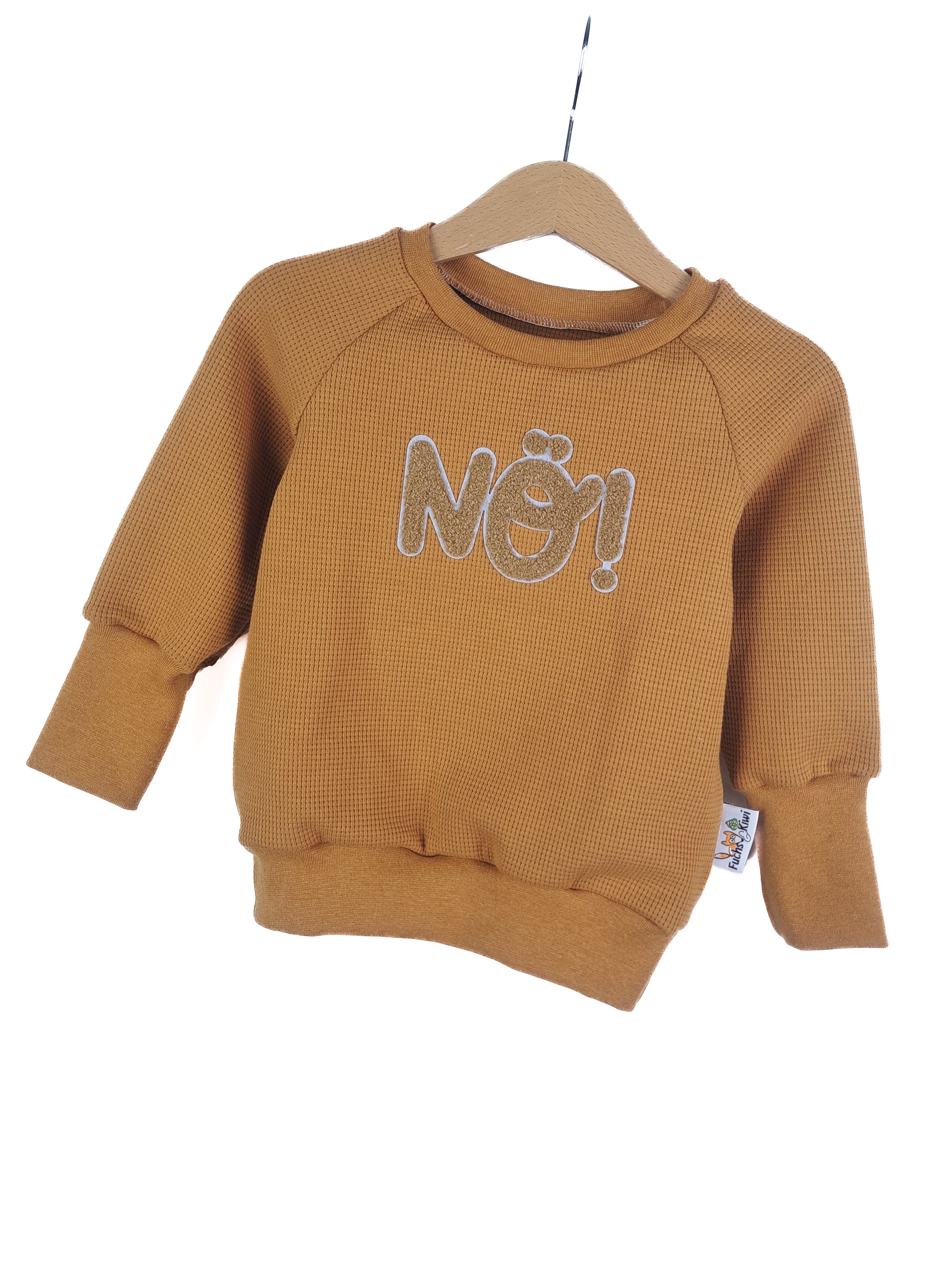 Pullover Nö Patch taupe/curry