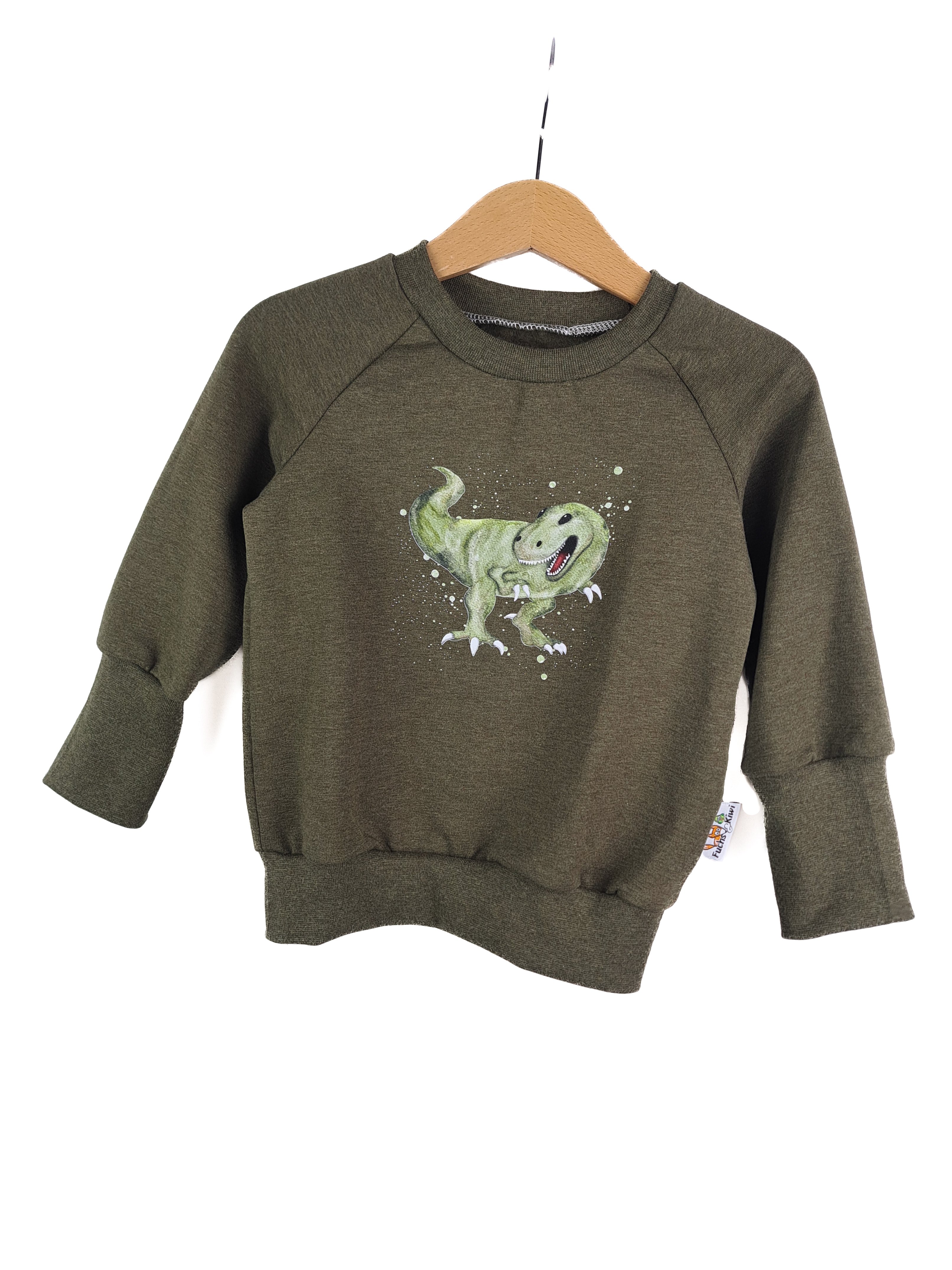 Pullover T-Rex-Patch