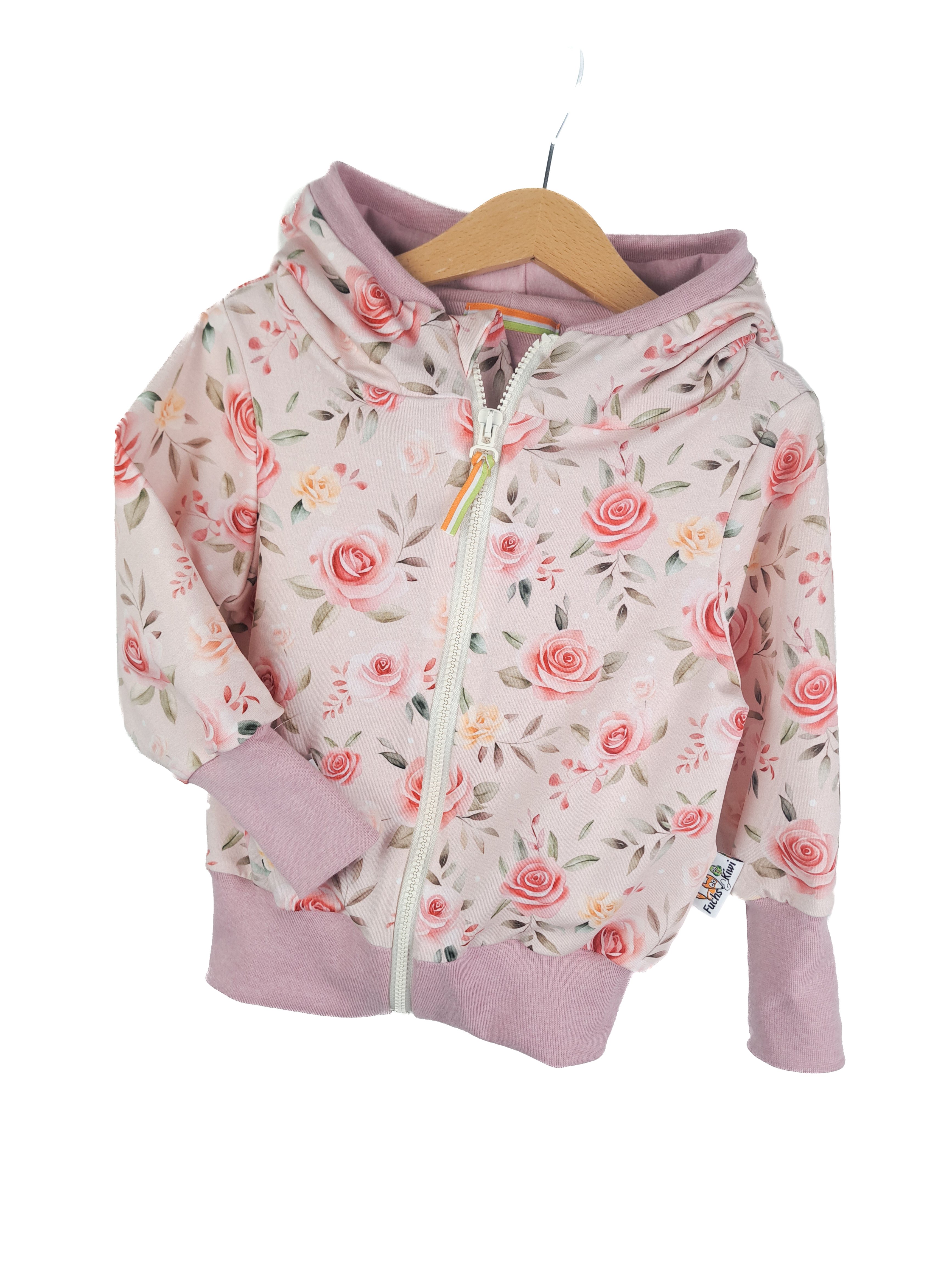 Sweatjacke Rosenliebling