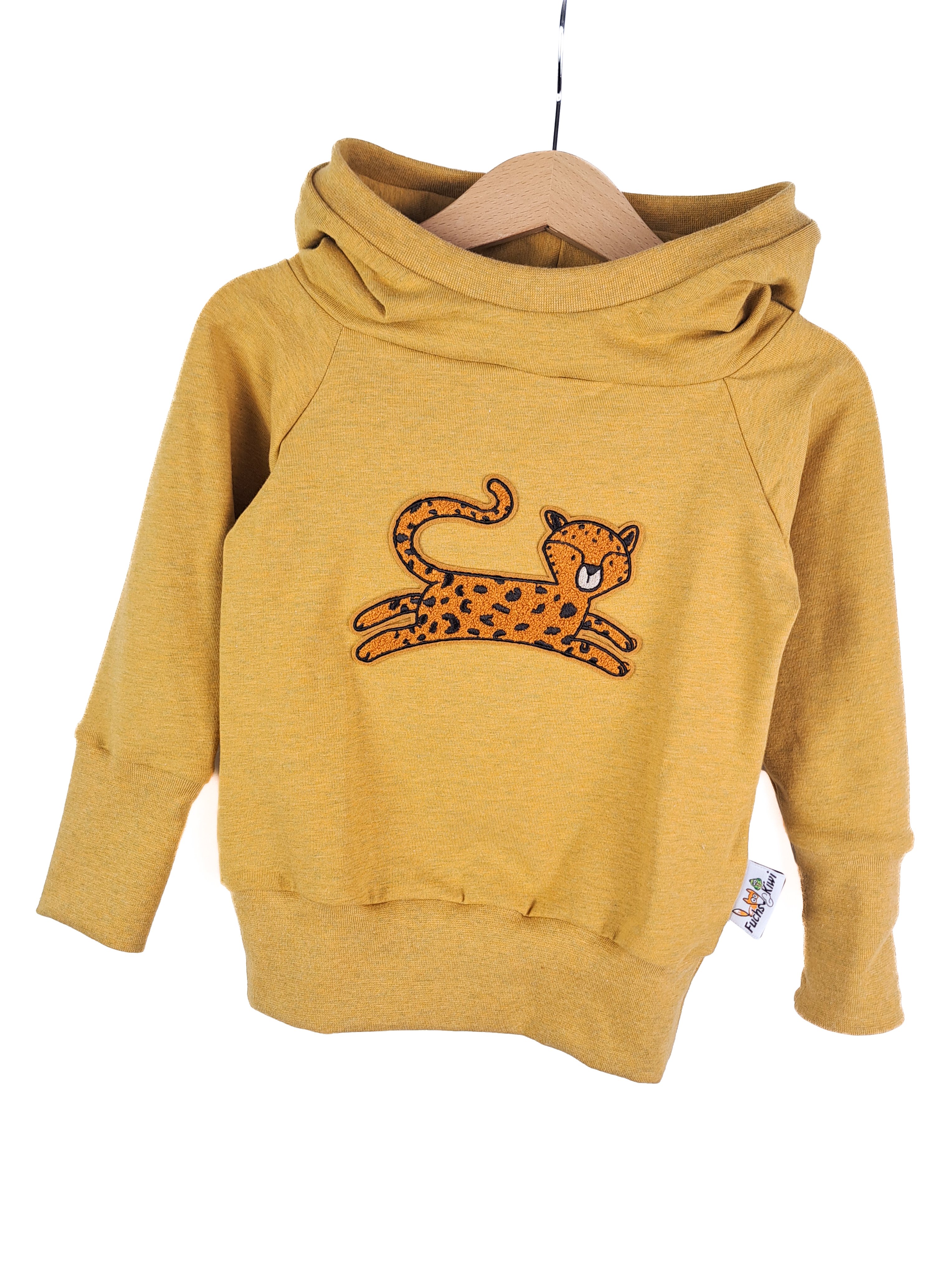 Hoodie Leopard-Patch