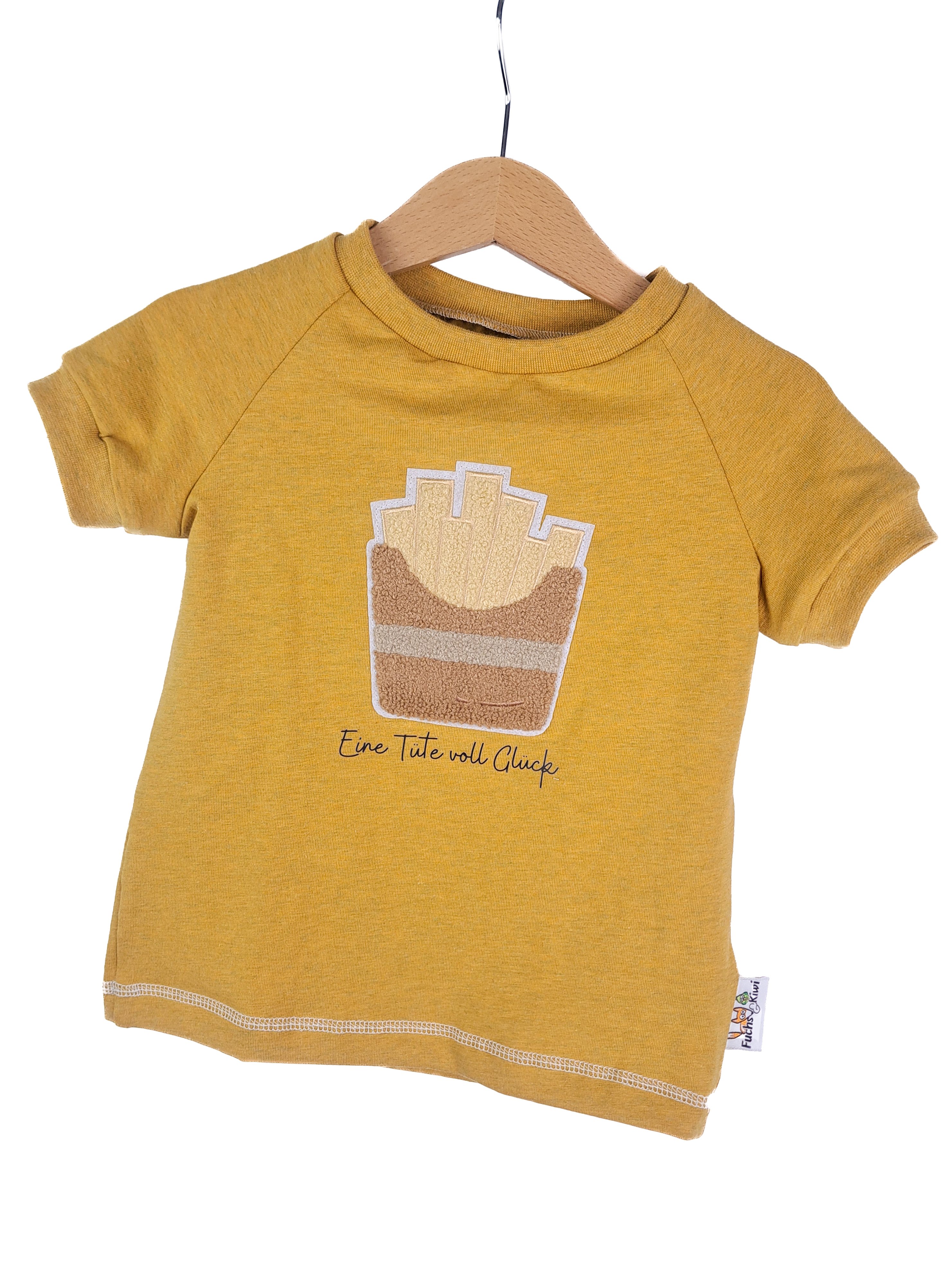 T-Shirt Pommes-Patch curry 86/92