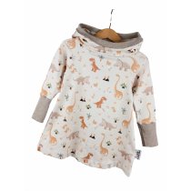 Hoodiekleid Dinos beige