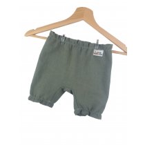 Individuell Kurze Hose Leinen khaki