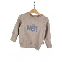 Pullover Nö!-Patch sand 86/92