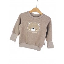Pullover Bär-Patch
