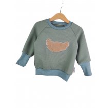 Pullover Croissant-Patch altmint 86/92