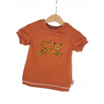 T-Shirt Leopard-Patch rost