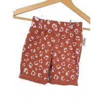 Kurze Shorts Musselin Leo rost 86/92