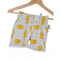 Kurze Shorts Löwe grau 86/92