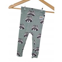 Leggings Waschbär altmint