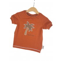 T-Shirt Palme-Patch rost