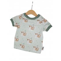 T-Shirt Fuchsbaby mint