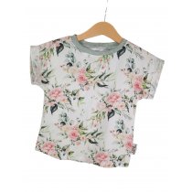 Shirty Musselin Eukalyptus mit Rosen