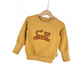 Pullover Leopard-Patch