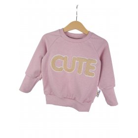 Pullover Cute-Patch rosa