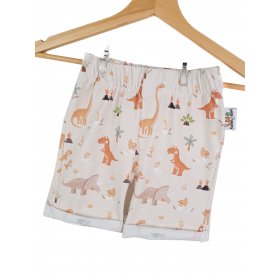 Kurze Shorts Dinos beige