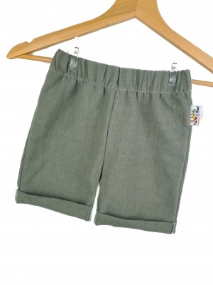 Indi Kurze Shorts Leinen khaki