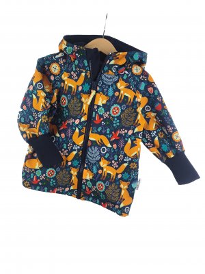 Softshelljacke softshell Füchse & Blumen 86/92